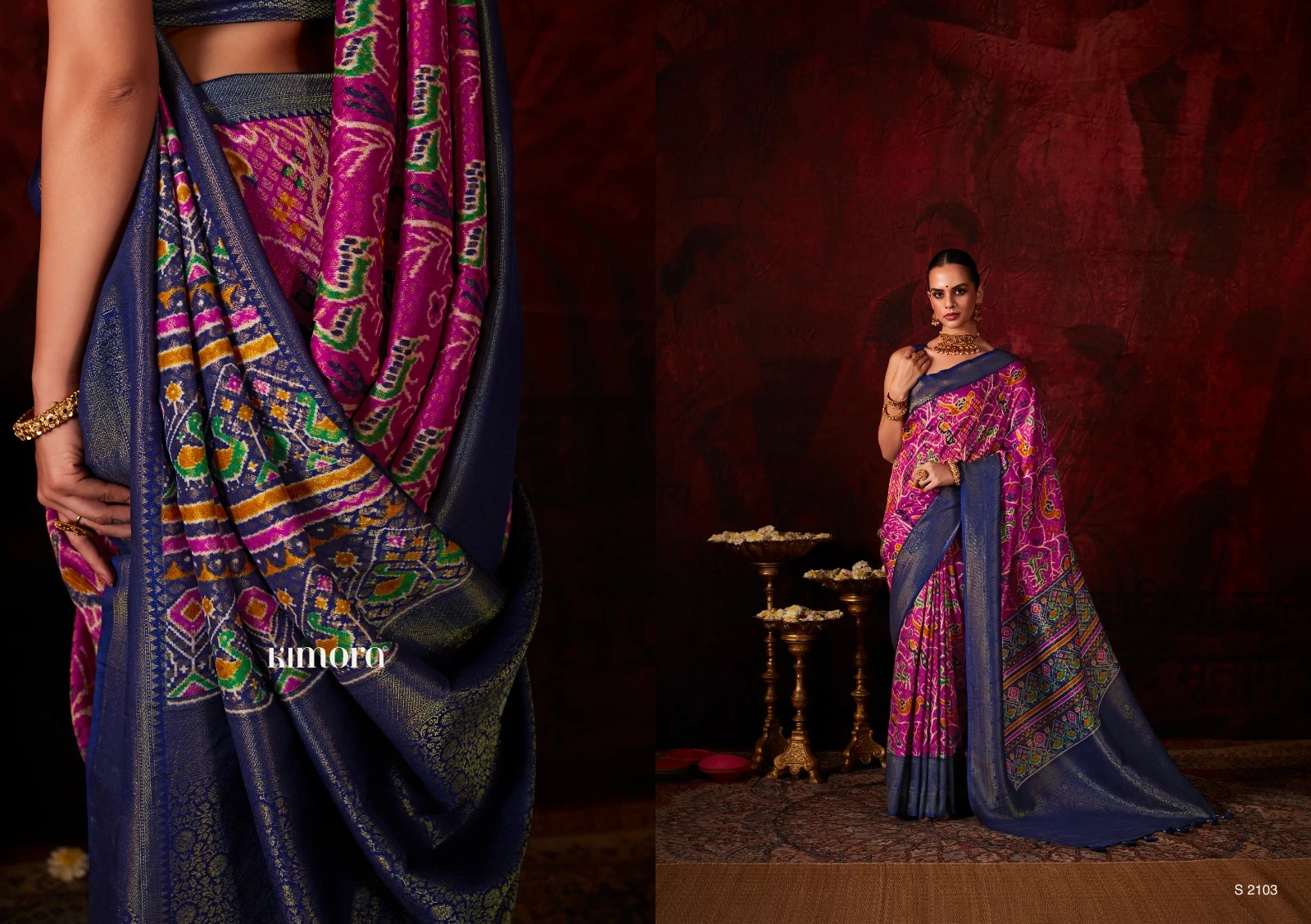 Kimora Laskhmi Soft Silk Wholesale Fancy Sarees Catalog — Wholesale Sarees, Kimora wholesale from Surat - Gallery Image 7